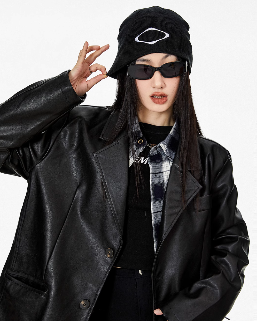 Vintage Leather Jacket  ICM0066