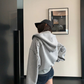 Back Logo Zip Hoodie YLS1036