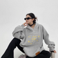 Embroidered Fleece Pullover Hoodie YLS0672