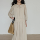 Feminine Tiered Long Dress VAS0197