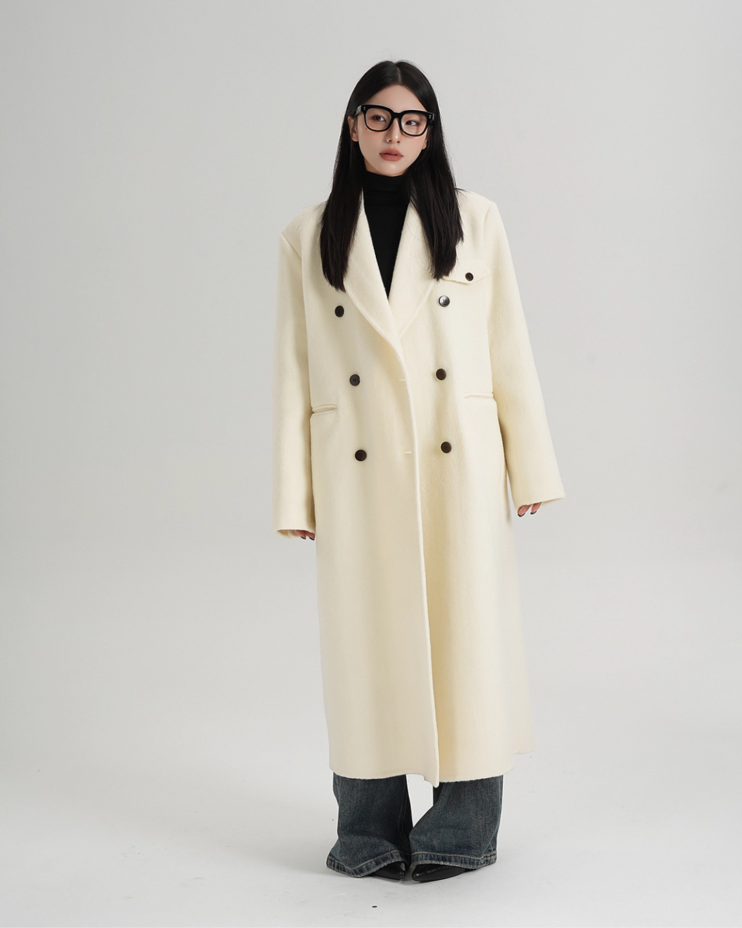 Premium Wool Long Coat SRS0378