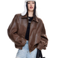 Elegant Leather Jacket ICM0095