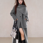 Scarf Collar Wool Coat WDB0004