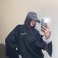 Layered Style Sweat Top YLS0797