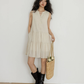 Sleeveless Tiered Mini Dress VAS0202
