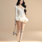 Race Hood Rose Mini Dress LAS0024