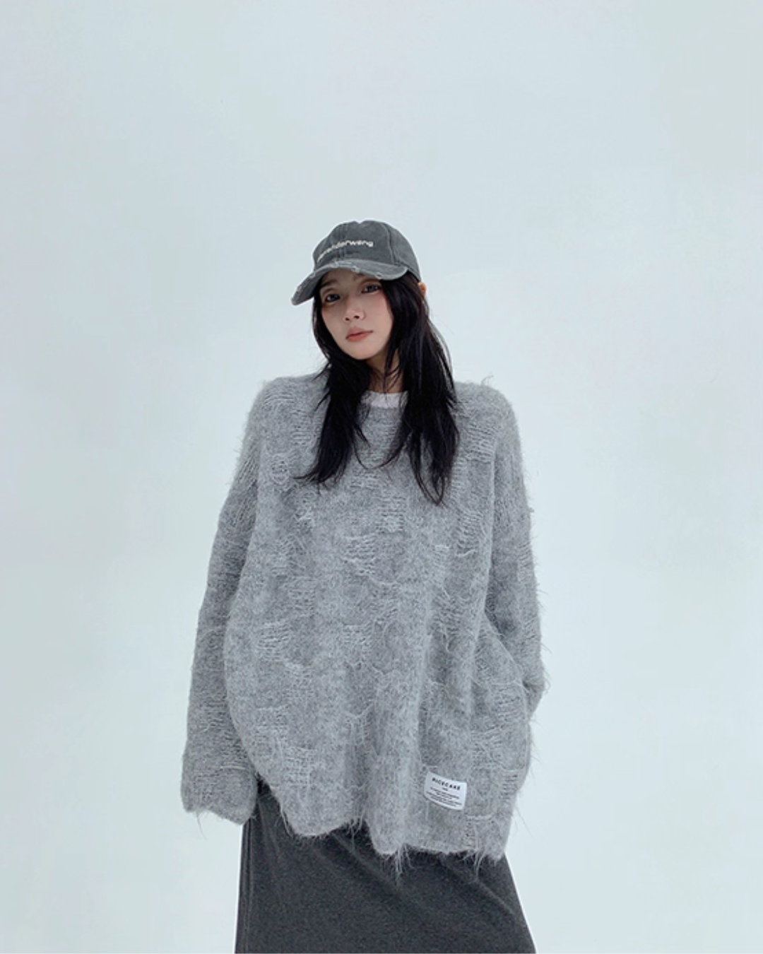 Mohair Touch Knit Top YLS0969