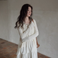 Asymmetrical Tiered Dress / Summer Knit Cardigan SMS0001