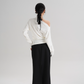 Off-Shoulder Loose Mini Top SRS0357