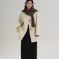 Scarf Design Wool Coat SRS0375