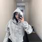Vintage Short Hood Sweatshirt YLS0915