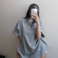 Pearl logo short sleeve T-shirt YLS0837