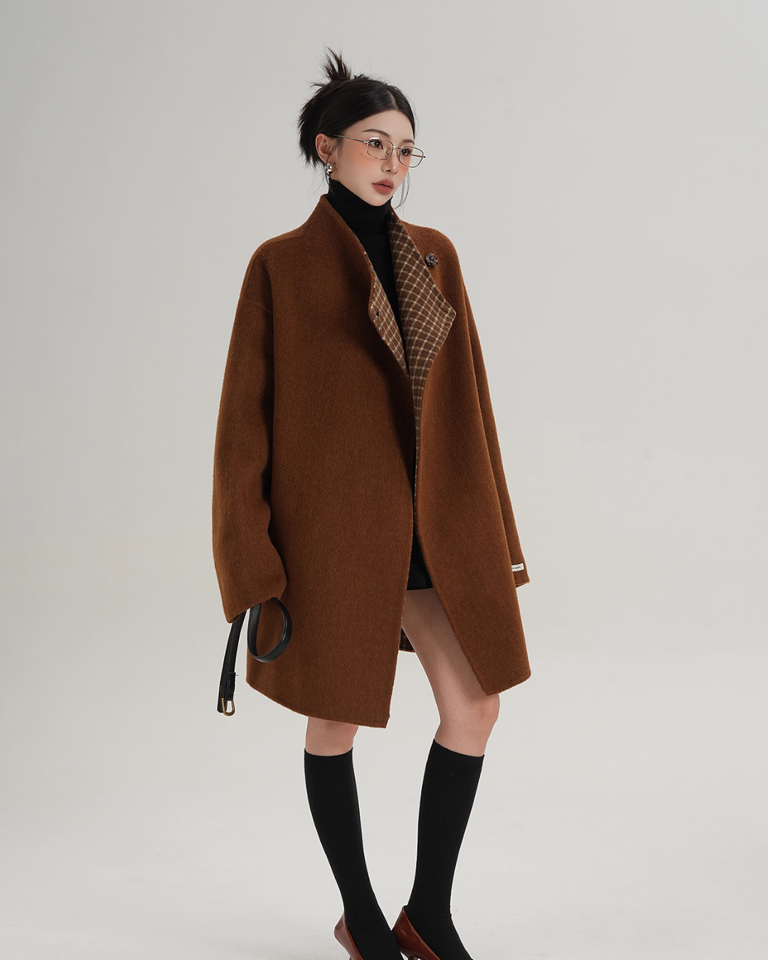 Mid Length Wool Coat  SRS0373