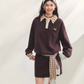 Paid Collar Polo Knit / Mini Skirt ASG0072