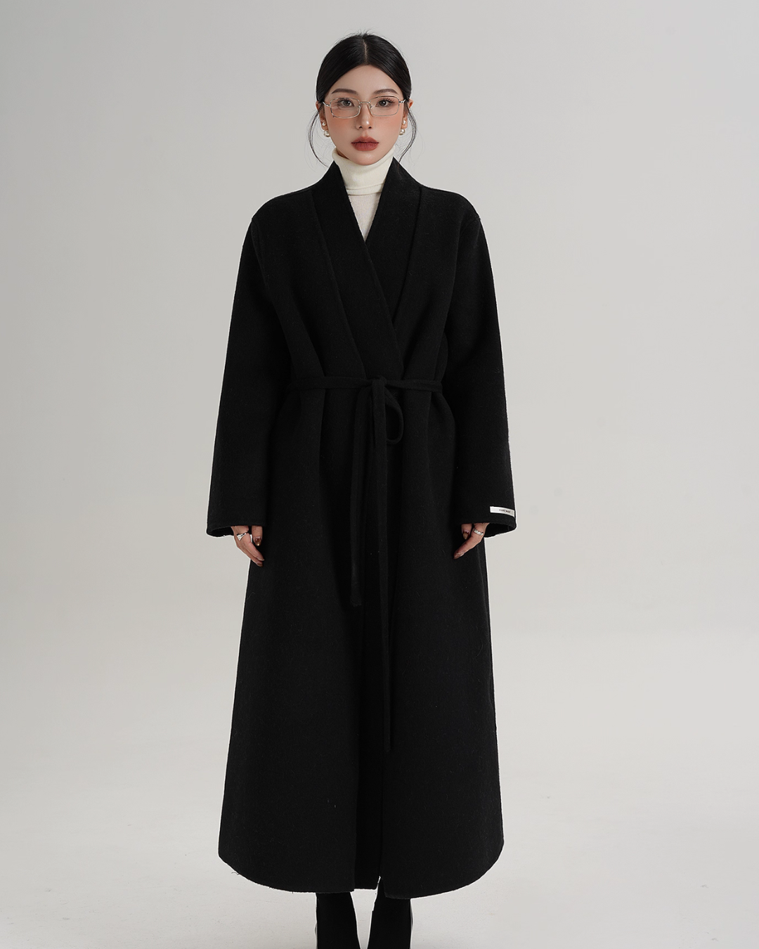 Elegant Wool Long Coat SRS0385