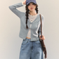 Sailor Collar Layered-Style Top ASG0078