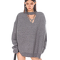 2Way Neck Over Knit CCS0032