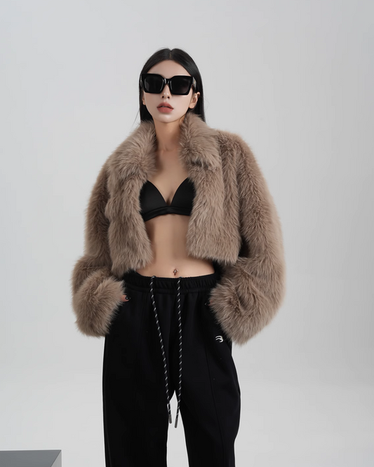 Fur Short Length Blouson SRS0299