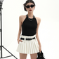 Pleated Culotte Skirt SRS0009