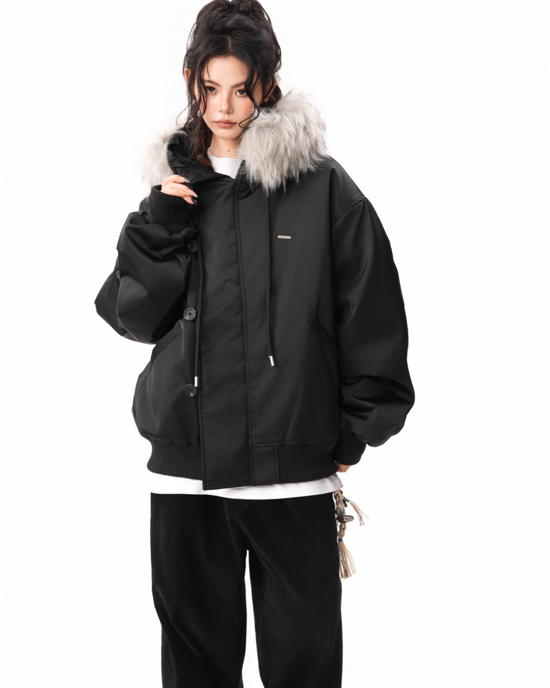 Fur Collar Cotton Jacket BWA0003