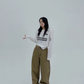 Vintage Straight Wide Pants YLS0972