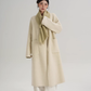 Scarf Collarless Coat SRS0412