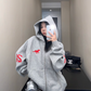 Vintage Loose Zip Hoodie YLS0928