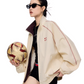 Double Zip Nylon Jacket ICM0086