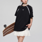 Sideline Race Short Sleeve T-Shirt / Race Tiered Mini Skirt ASG0041