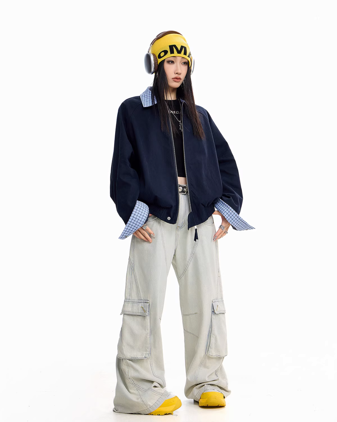 Paid Collar Work Jacket ICM0081