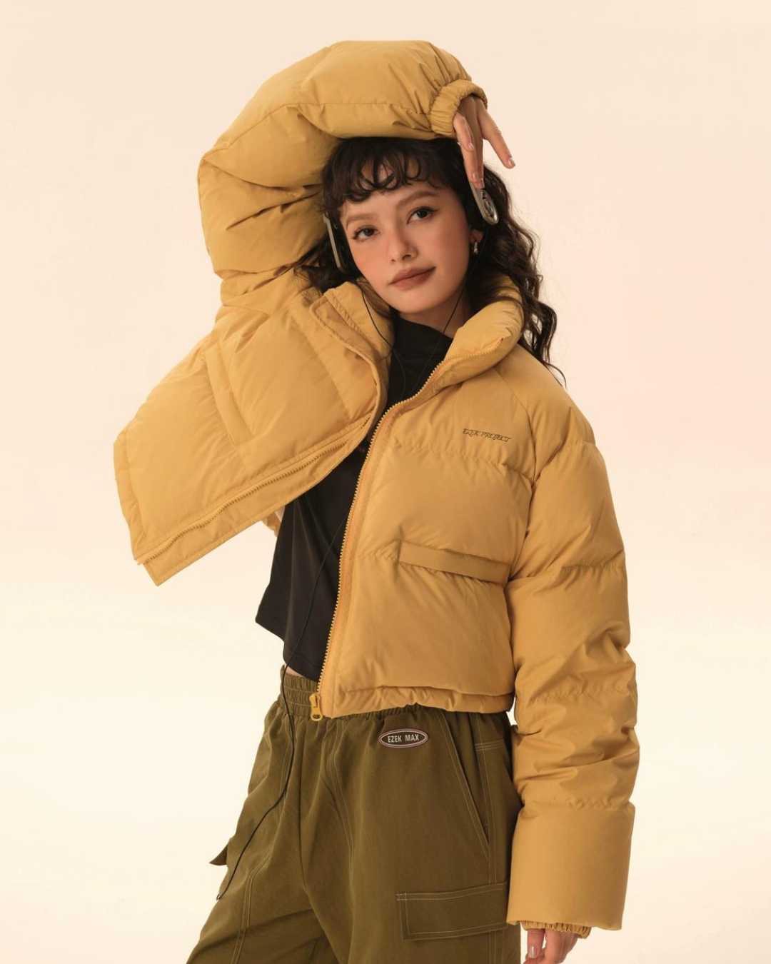 Basic Short Length Down Jacket EZK0039