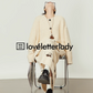 Cherry Design Knit Cardigan / Long Skirt LLA0399