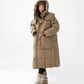 Stand Collar Down Long Coat ACS0331