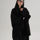 Collarless Wool Coat SRS0367