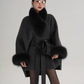 Fur Collar Cape Coat SRS0400