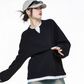 Henry Neck Long Sleeve Top ICM0078