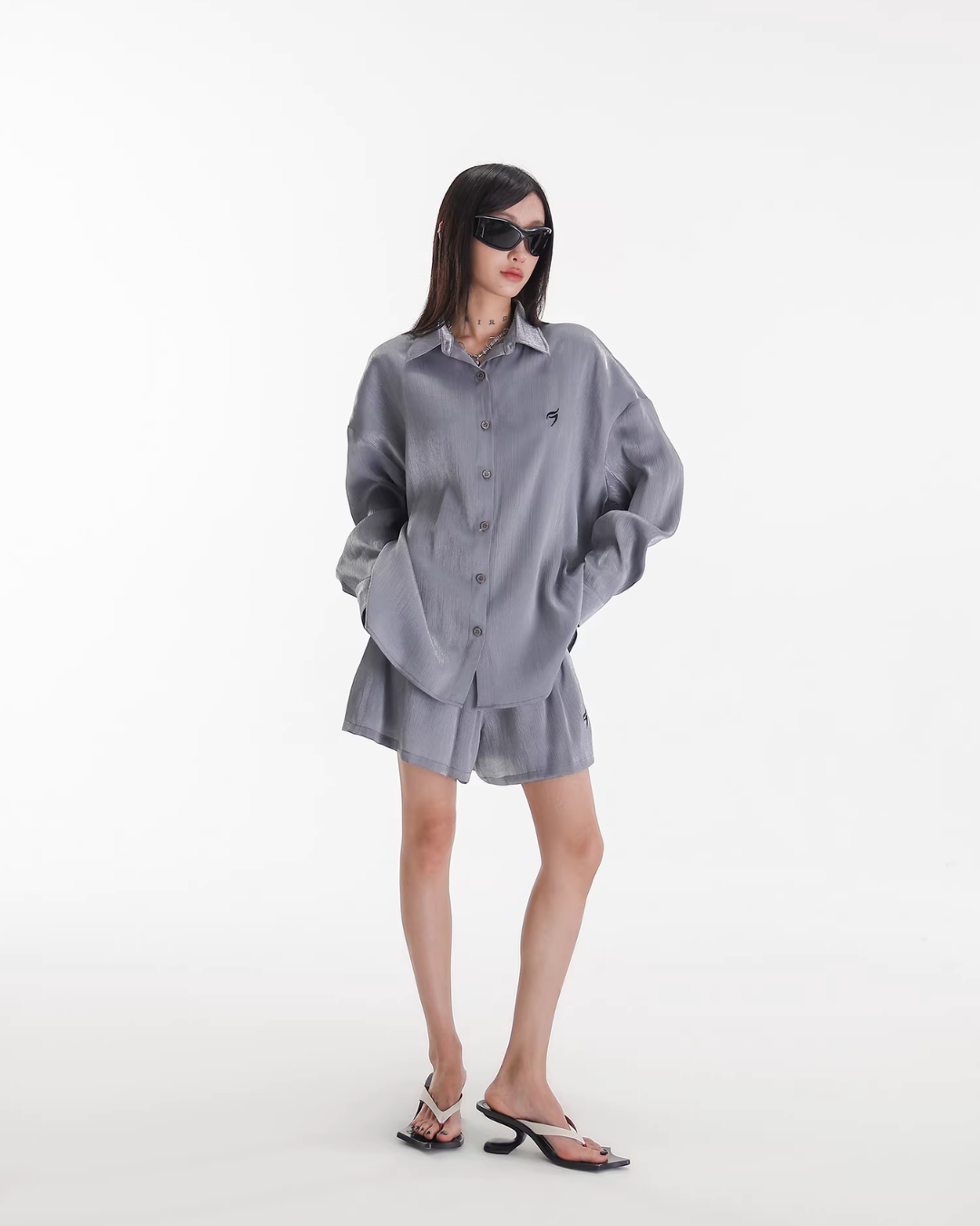 Lightweight Casual Long-Sleeve Shirt / Long Pants / Shorts ACS0366