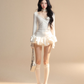 Race Hood Rose Mini Dress LAS0024