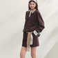 Paid Collar Polo Knit / Mini Skirt ASG0072