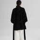 Stand Collar Mid-Length Coat SRS0355