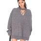 2Way Neck Over Knit CCS0032