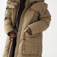 Stand Collar Down Long Coat ACS0331