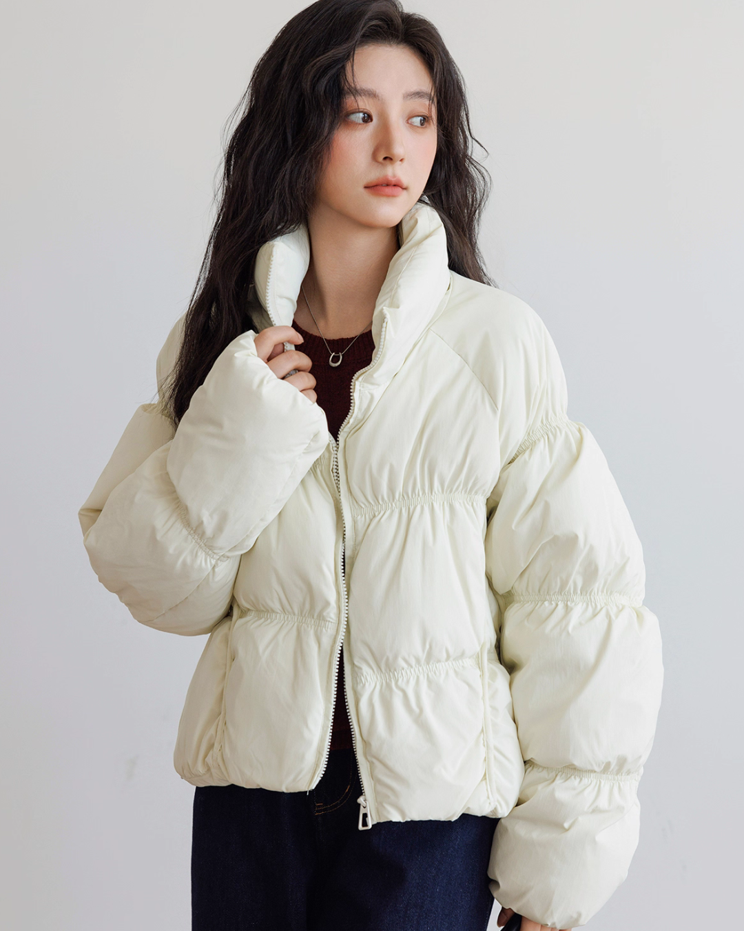 Stand Collar Down Jacket VAS0172