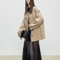 Patchwork Mid-Length Trench Coat TEO0008