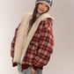 Reversible Check Fleece Jacket ASG0060