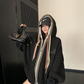 Colorful Drawcord Zip-Up Hoodie YLS1075