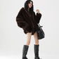 Fur Hoodie Jacket / Fur Shorts ACS0224