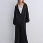 Polka Dot Vest V-Neck Hoodie / Loose Casual Sweatpants ASG0080