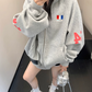 Vintage Loose Zip Hoodie YLS0928
