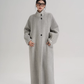 Mock Neck Long Coat SRS0413